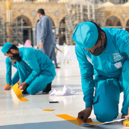 Available services in the Grand Mosque of Makkah