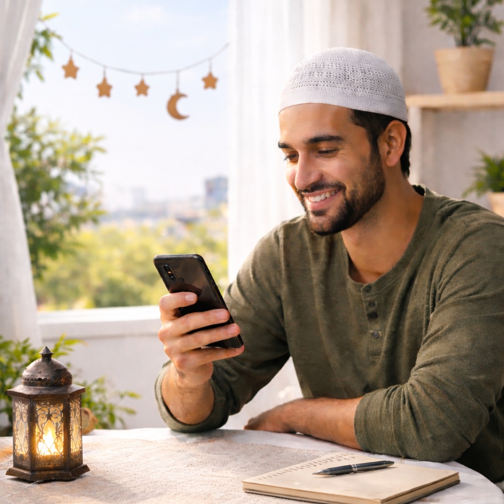 البقاء على اتصال خلال شهر رمضان حتى وإن كنت بعيدًا عن المنزل